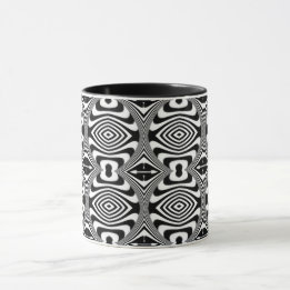 Mug Illusion optique 10 Design abstrait