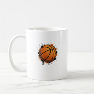 Mug Illustration Basket-ball Croquis Moderne