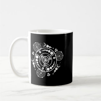 Mug Illustration Cercle de Culture Espace Extraterrest