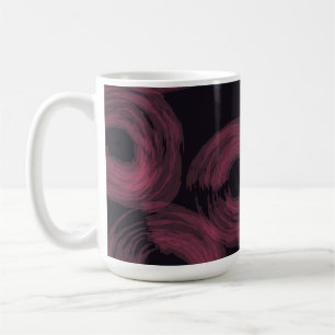 Mug Illustration cool, moderne, à la mode aquarelle