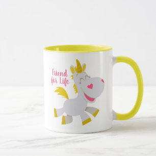 Mug Illustration de Buttercup souriant