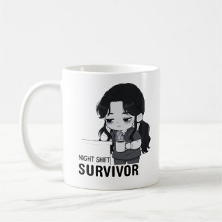 Mug Illustration de chibi infirmière identifiable surv