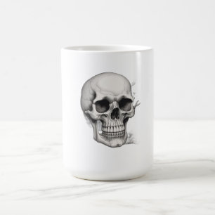 Mug Illustration de crâne