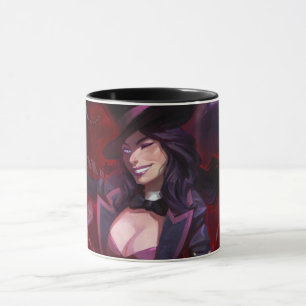 Mug Illustration de la crise infinie de Zatanna