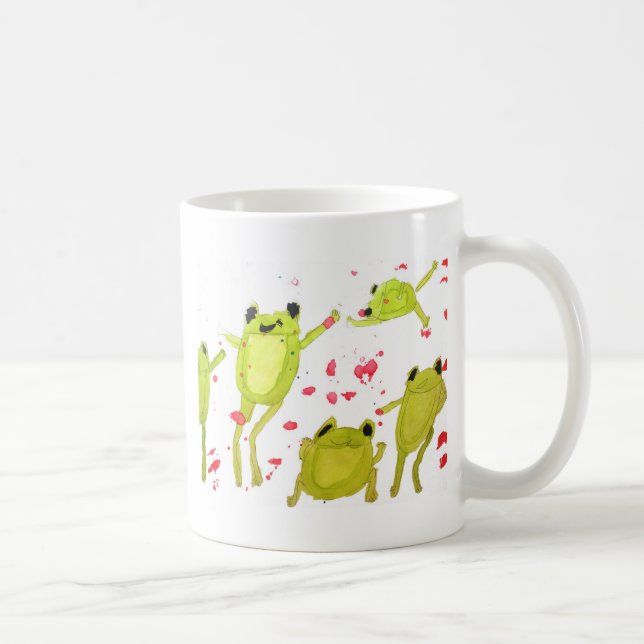 Mug Illustration de la grenouille mûre (Droite)