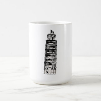 Mug Illustration de la Tour penchée de Pise en ligne