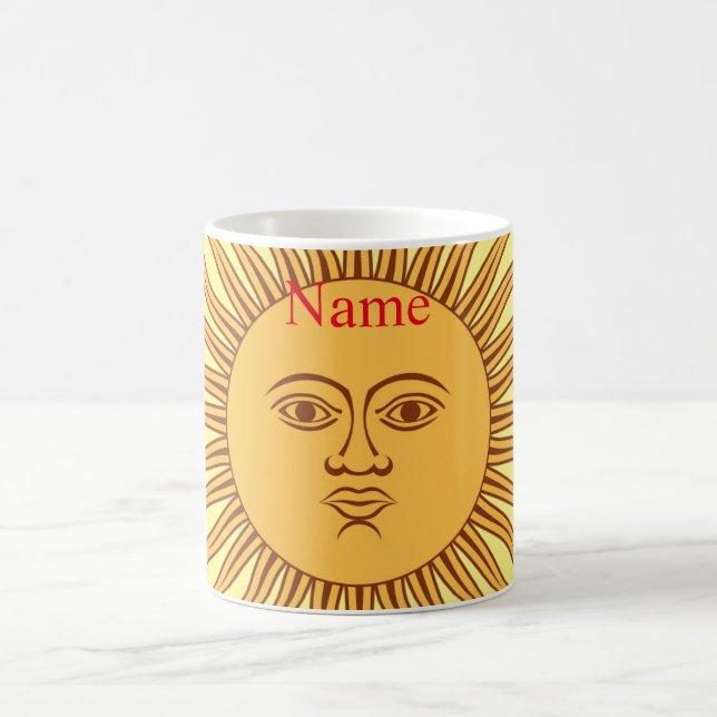 Mug Illustration de l'art face soleil Thunder_Cove (Centre)