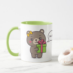 Mug Illustration de l'ours en peluche