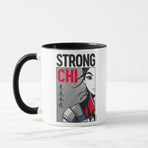 Mug Illustration de Mulan "Strong Chi"