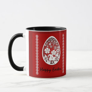 Mug Illustration de Pâques, oeufs de Pâques, Fêtes de 