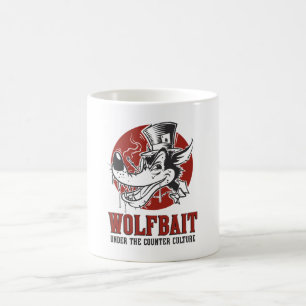 Mug Illustration de rockabilly/Psychobilly Wolfbait