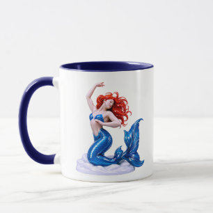 Mug Illustration de sirène