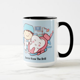 Mug Illustration dentiste et dent