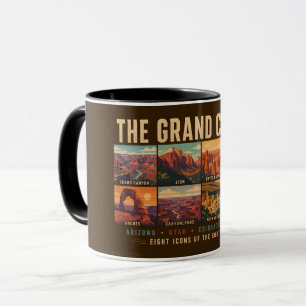 Mug Illustration des parcs nationaux et des monuments 