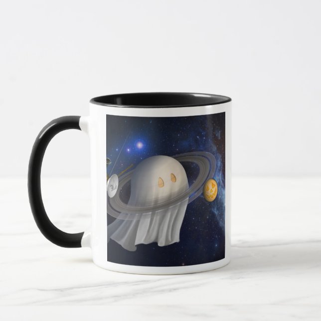 Mug Illustration d'Halloween d'un artiste (Gauche)