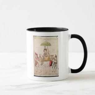 Mug Illustration d'Inca de Huascar