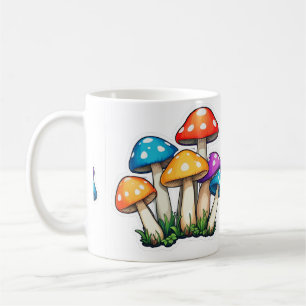 Mug Illustration du champignon transparent