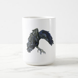 Mug Illustration du Maître du temps du Corbeau noir