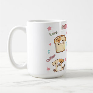 Mug Illustration du rêve de marionnettes de Kawaii   P