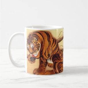 Mug Illustration du tigre par Ito Jakuchu