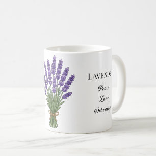 Mug Illustration et utilisations de la lavande