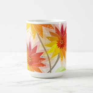 Mug Illustration florale moderne