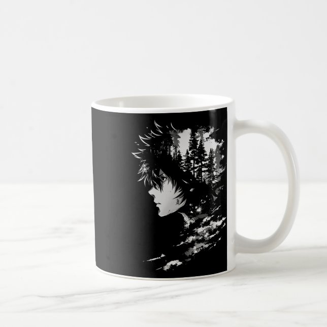 Mug Illustration graphique Anime Manga Anime 2 (Droite)
