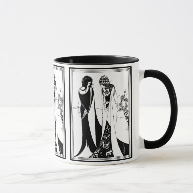 Mug : Illustration par Aubrey Beardsley (Droite)