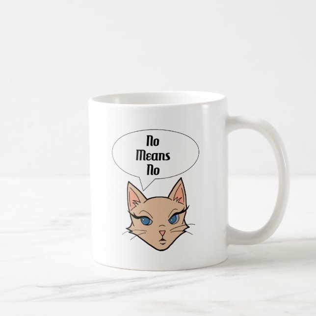 Mug Illustration politique féministe de bande dessinée (Droite)