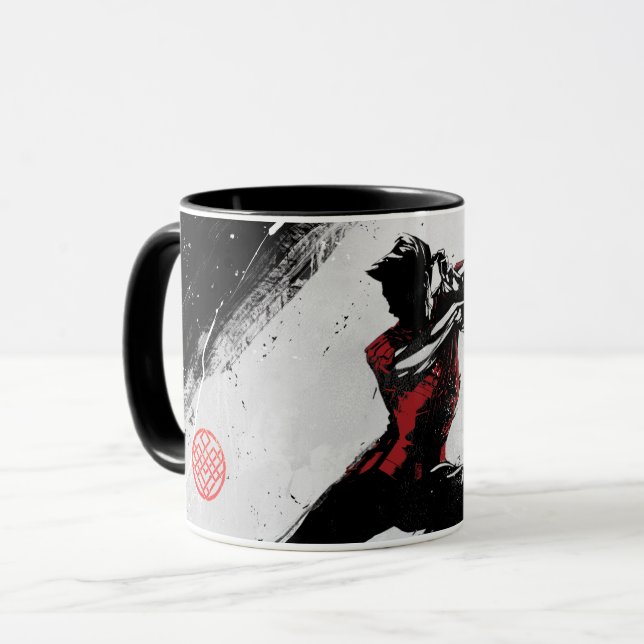 Mug Illustration Shang-Chi Kick (Devant gauche)