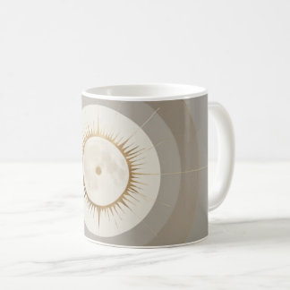 Mug Illustration symbolique minimale représentant l'éq