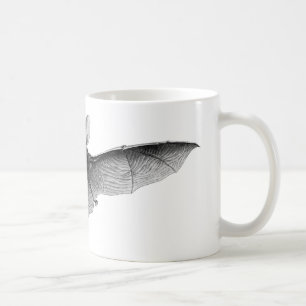 Mug Illustration vintage de batte
