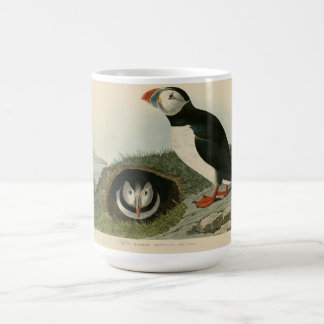 Mug Illustration vintage de pouffin