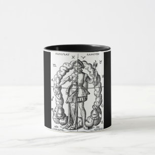 Mug Illustration vintage des signaux zodiaques