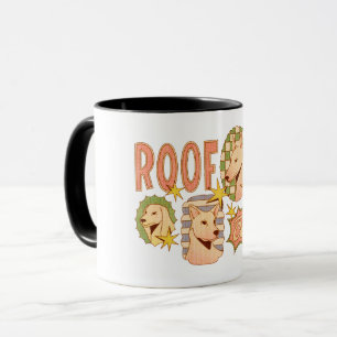 Mug Illustrations de club de toit / chien