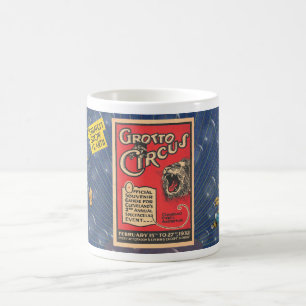 Mug ILLUSTRATIONS vintages DE 'GROTTO CIRCUS'