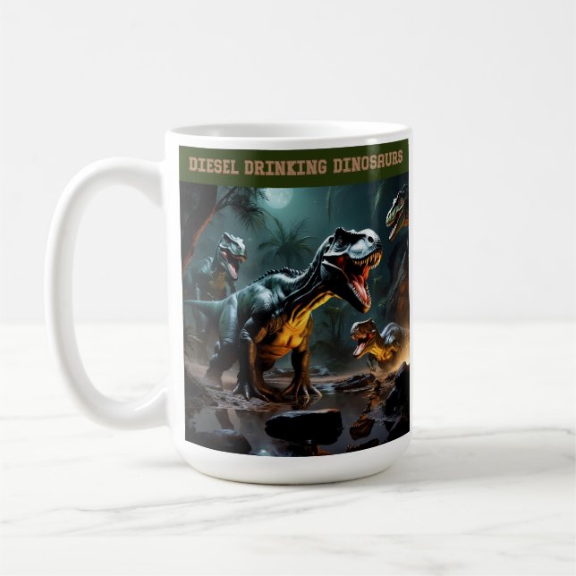 Mug Ils boivent du diesel (Gauche)