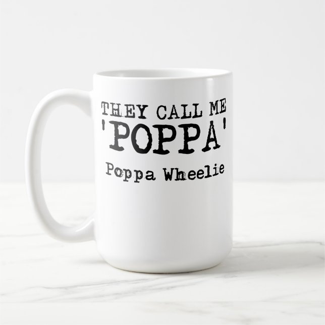 Mug Ils m'appellent amusement de motocross de vélo de (Gauche)
