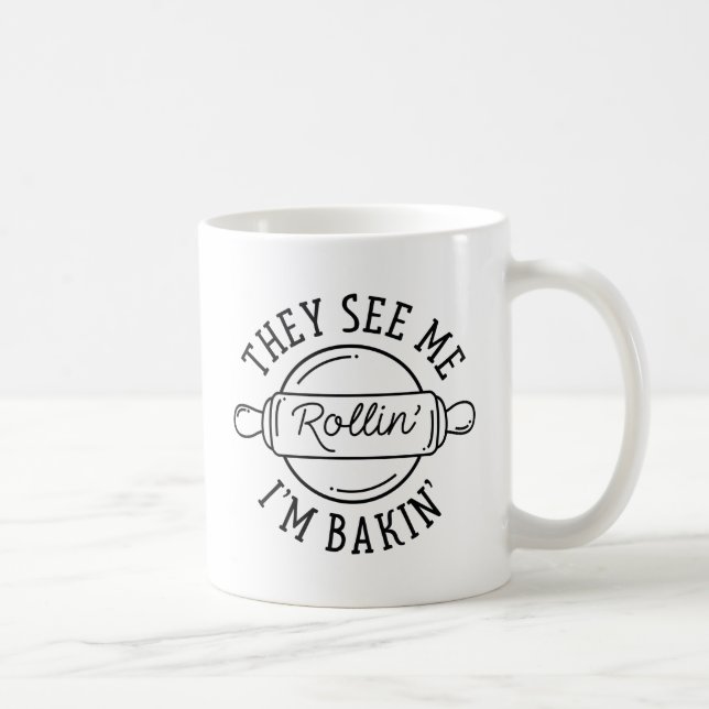 Mug Ils Me Voient Rollin" (Droite)