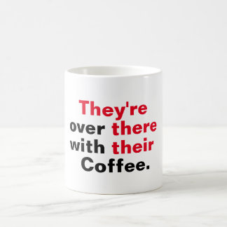Mug Ils sont là-bas avec du leur café