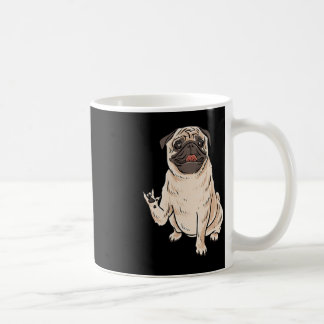Mug ILY CARLIN CHIEN ASL Geste main sourde perte d'aud