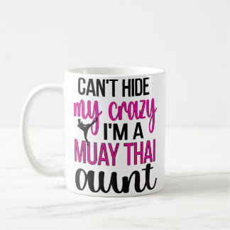 Mug I'M A Muay Thai Aunt Funny Muay Thai Fighter Aunti