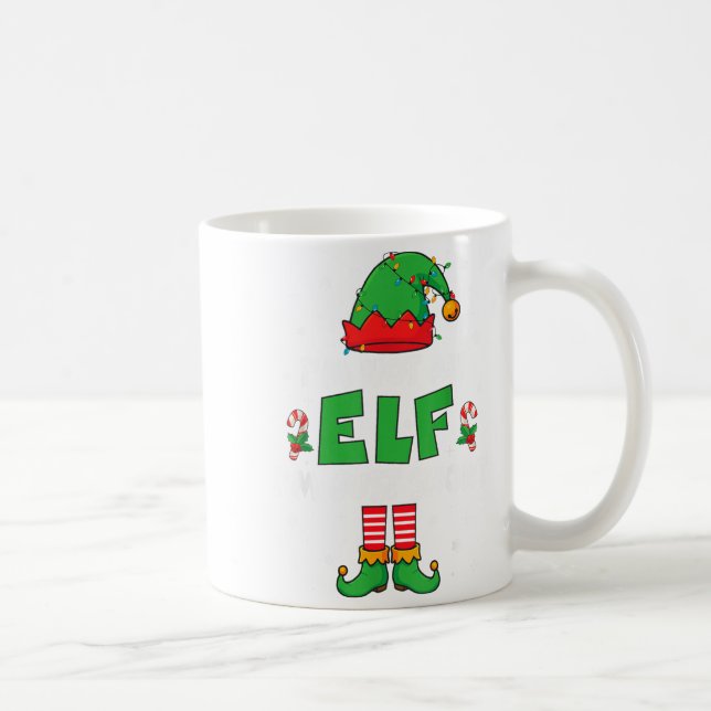Mug I'm Not An Elf I'm Just Short Funny Christmas Men  (Droite)