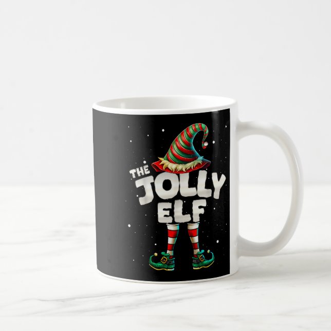 Mug I'm The Jolly Elf Family Matching Group Christmas  (Droite)