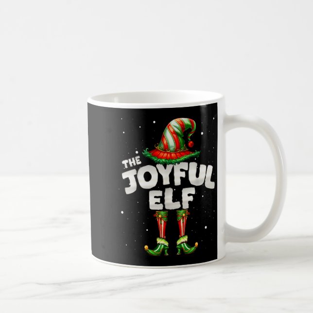 Mug I'm The Joyful Elf Family Matching Group Christmas (Droite)