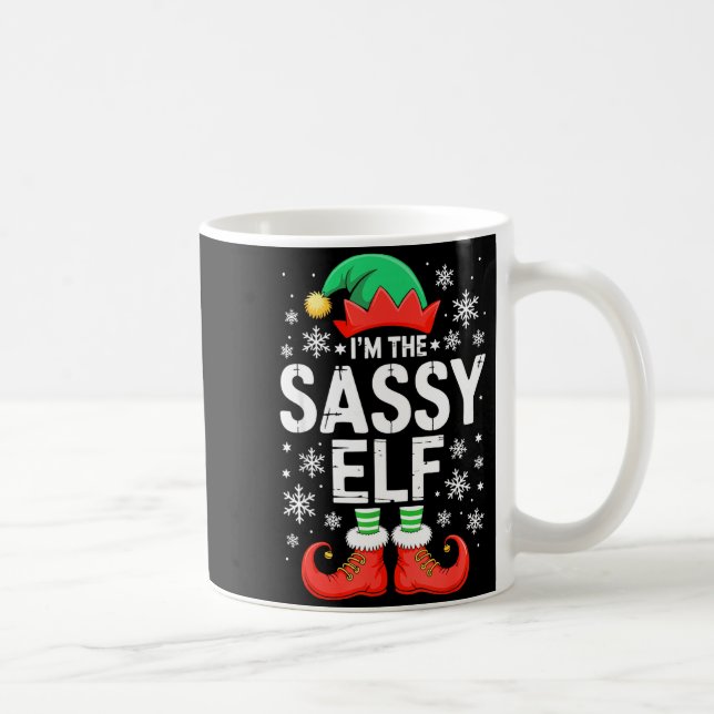 Mug I'm The Sy Elf Shirt Family Matching Christmas Cos (Droite)