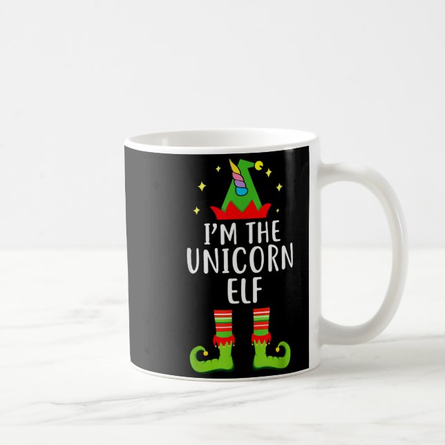 Mug I'm The Unicorn Elf Matching Family Group Christma (Droite)