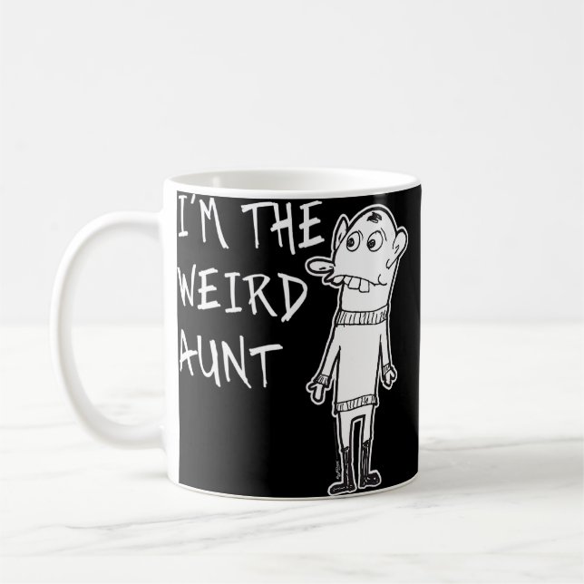 Mug I'm The Weird Aunt Attitude Word (Gauche)