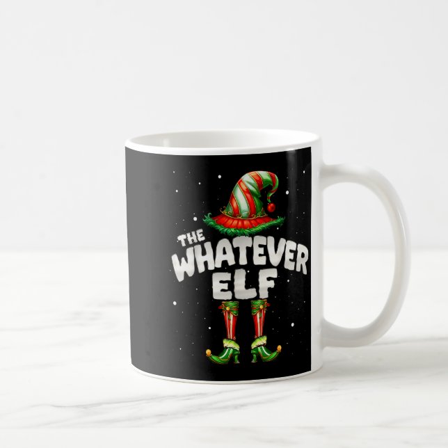 Mug I'm The Whatever Elf Family Matching Group Christm (Droite)