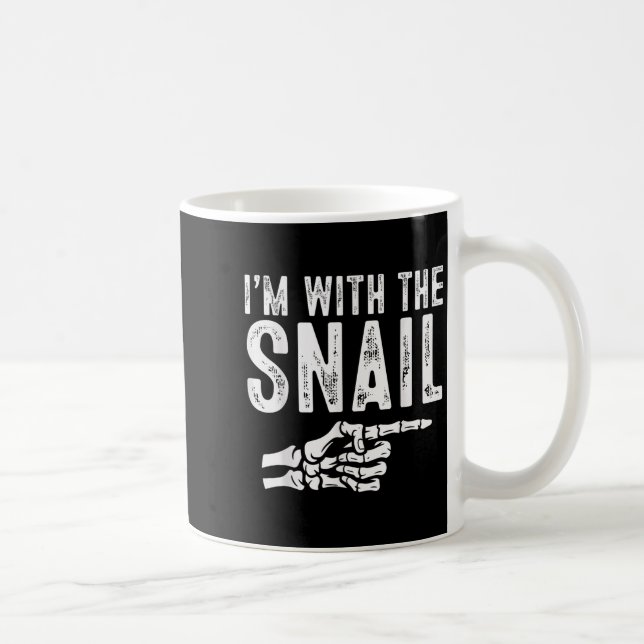 Mug I'm With The Snail Easy Costume Halloween Couples  (Droite)